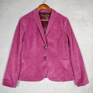 Talbots Pink Corduroy Blazer